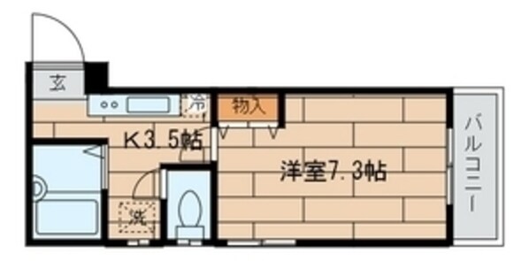 ソルクレスト北烏山の物件間取画像